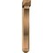 Ekena Millwork Funston Arts and Crafts Rough Sawn Bracket w/ Offset Brace, Western Red Cedar, 6"W x 30"D x 42"H BKT0604X30X42FST03RWR - alternate 4